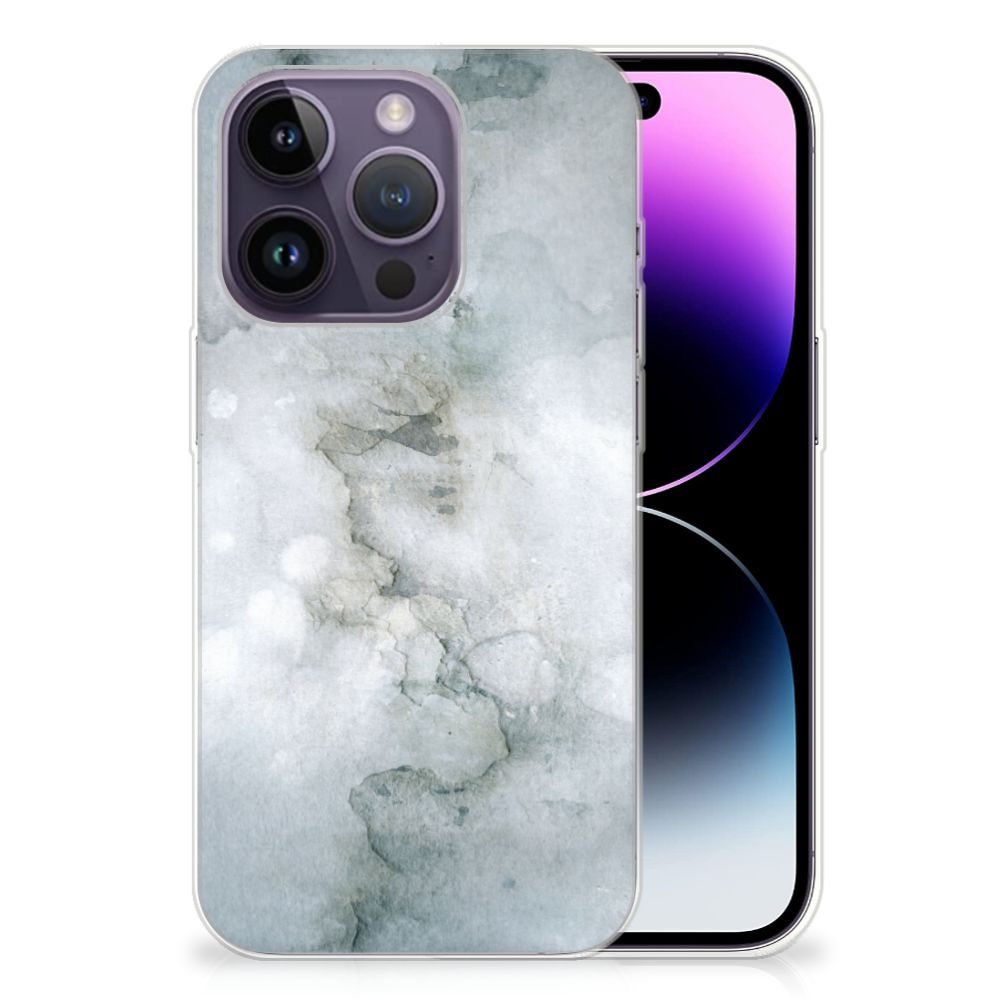 Hoesje maken Apple iPhone 14 Pro Painting Grey B2C Telecom