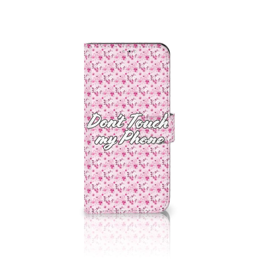 Samsung Galaxy A33 5G Portemonnee Hoesje Flowers Pink DTMP
