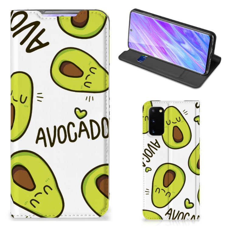 Samsung Galaxy S20 Magnet Case Avocado Singing