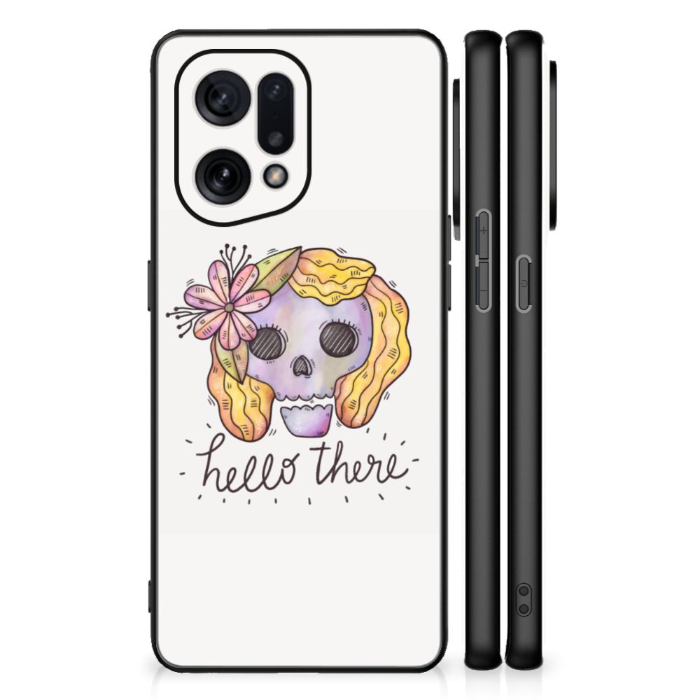 Telefoonhoesje OPPO Find X5 Boho Skull B2C Telecom