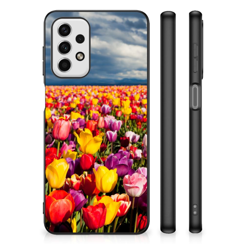 Samsung Galaxy A23 Bloemen Hoesje Tulpen B2C Telecom