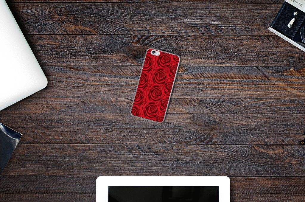 Apple iPhone 6 | 6s TPU Case Red Roses