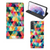 Samsung Galaxy S21 Plus Hoesje met Magneet Geruit - B2C Telecom