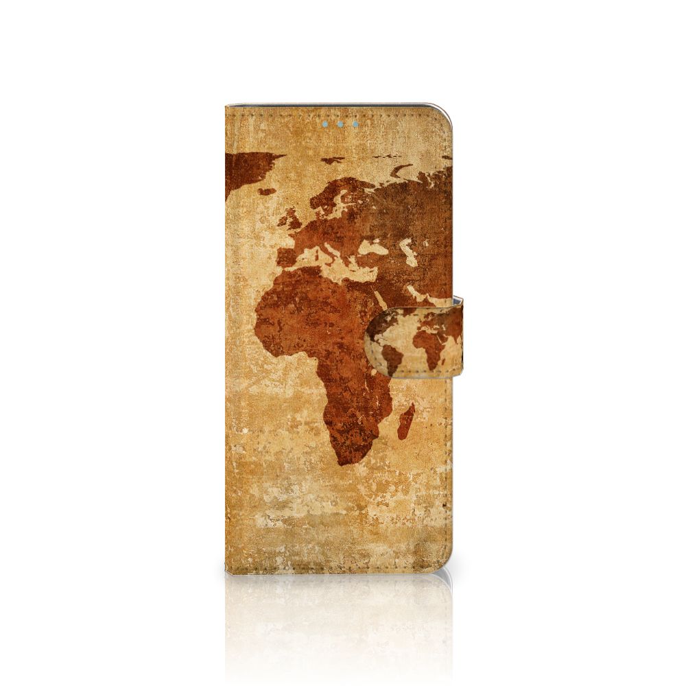 Nokia 3.4 Flip Cover Wereldkaart