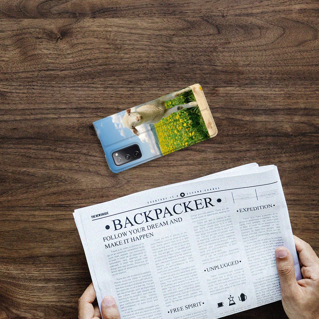 Samsung Galaxy S20 FE Hoesje maken Schaap en Lammetje - B2C Telecom