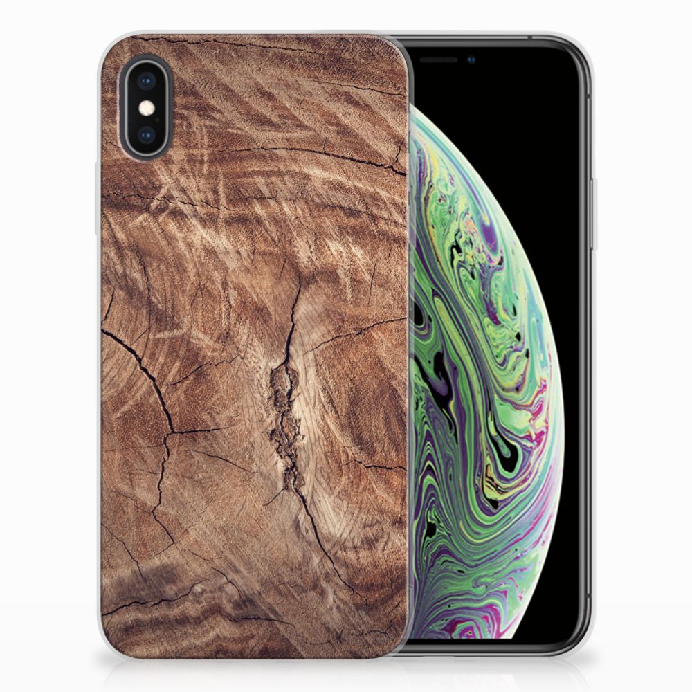 Apple iPhone Xs Max Bumper Hoesje Tree Trunk