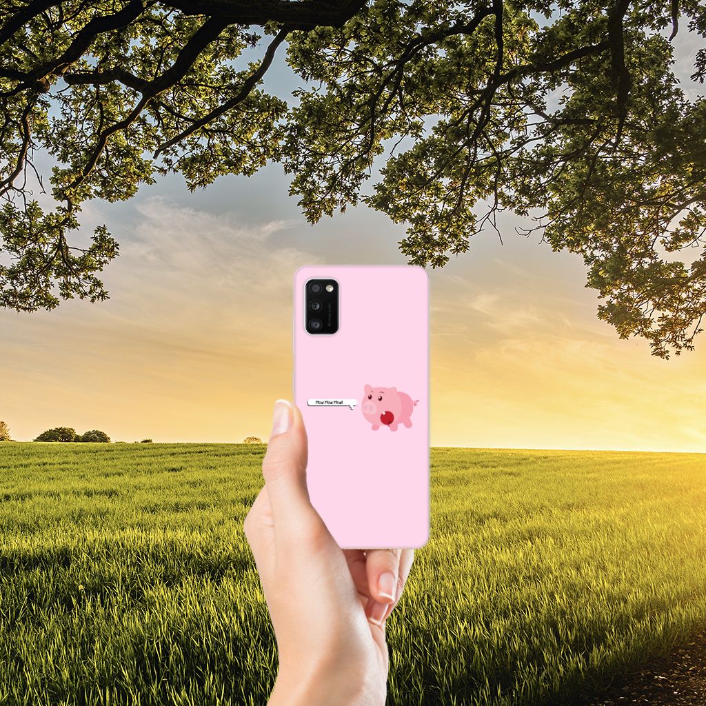 Samsung Galaxy A41 Telefoonhoesje met Naam Pig Mud B2C Telecom