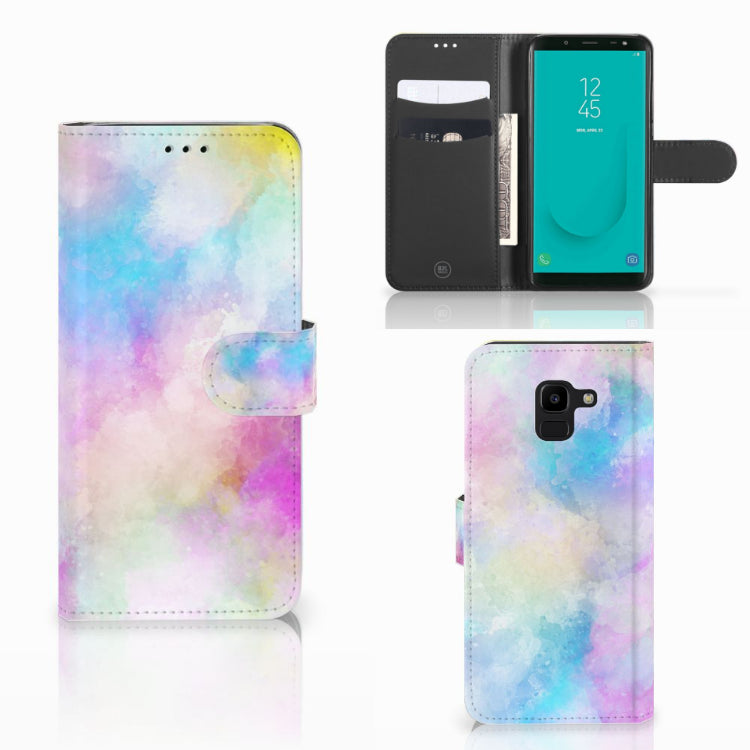 Hoesje Samsung Galaxy J6 2018 Watercolor Light