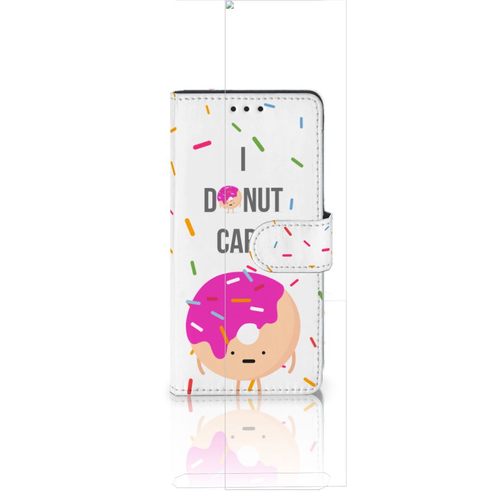 Huawei Ascend P8 Lite Book Cover Donut Roze
