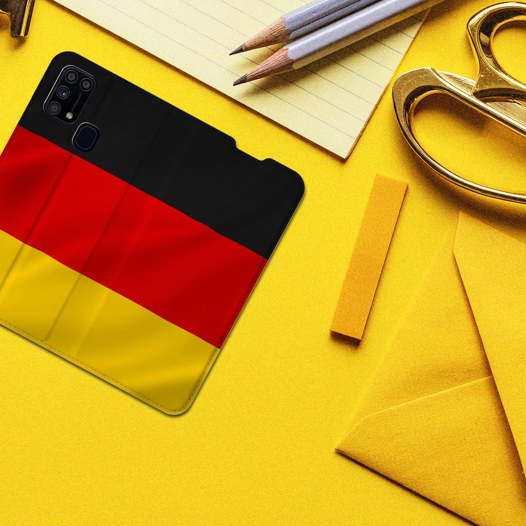 Samsung Galaxy M31 Standcase Duitsland - B2C Telecom