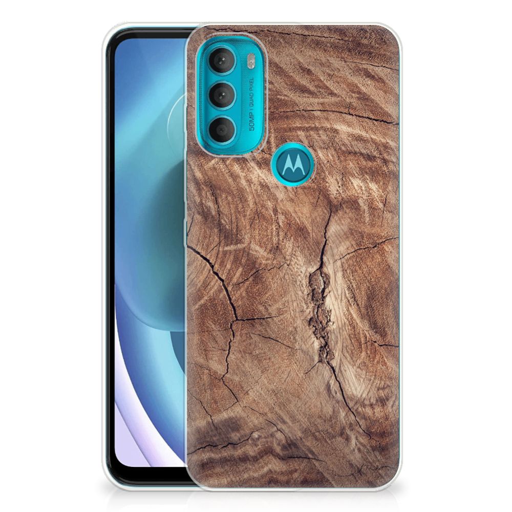 Motorola Moto G71 5G Bumper Hoesje Tree Trunk