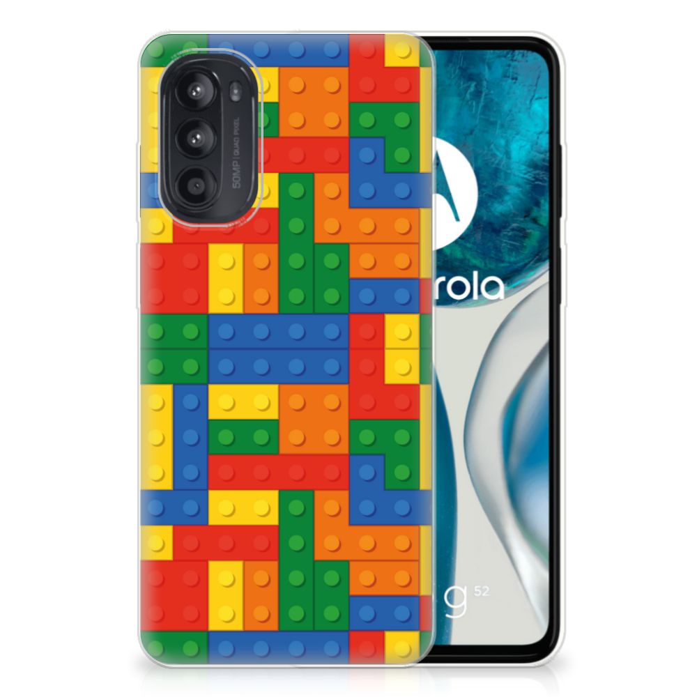 Motorola Moto G52/G82 TPU bumper Blokken