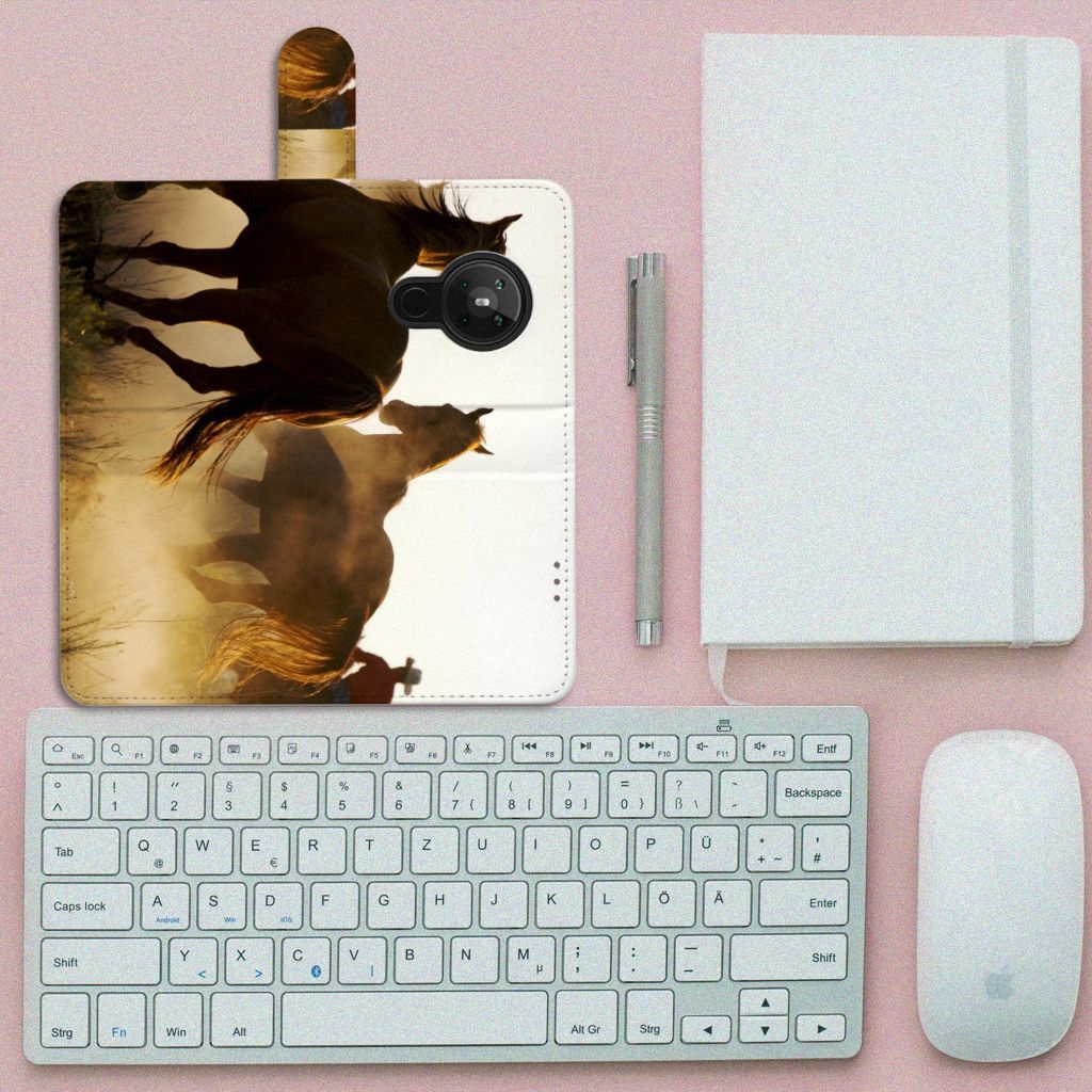 Nokia 5.3 Telefoonhoesje met Pasjes Design Cowboy