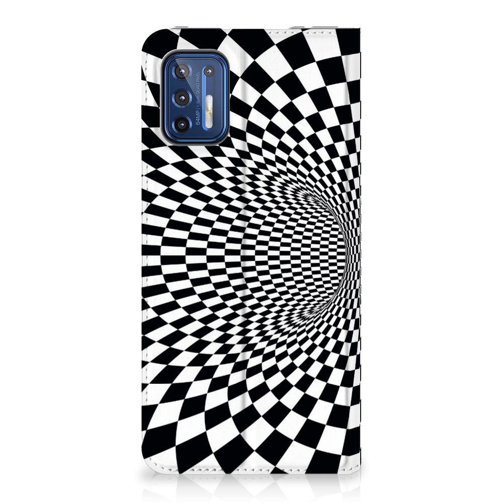 Motorola Moto G9 Plus Stand Case Illusie - B2C Telecom