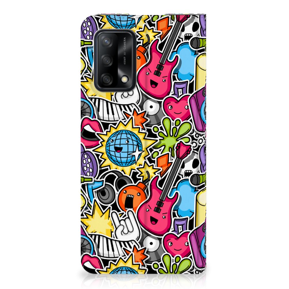 OPPO A74 4G Hippe Standcase Punk Rock - B2C Telecom