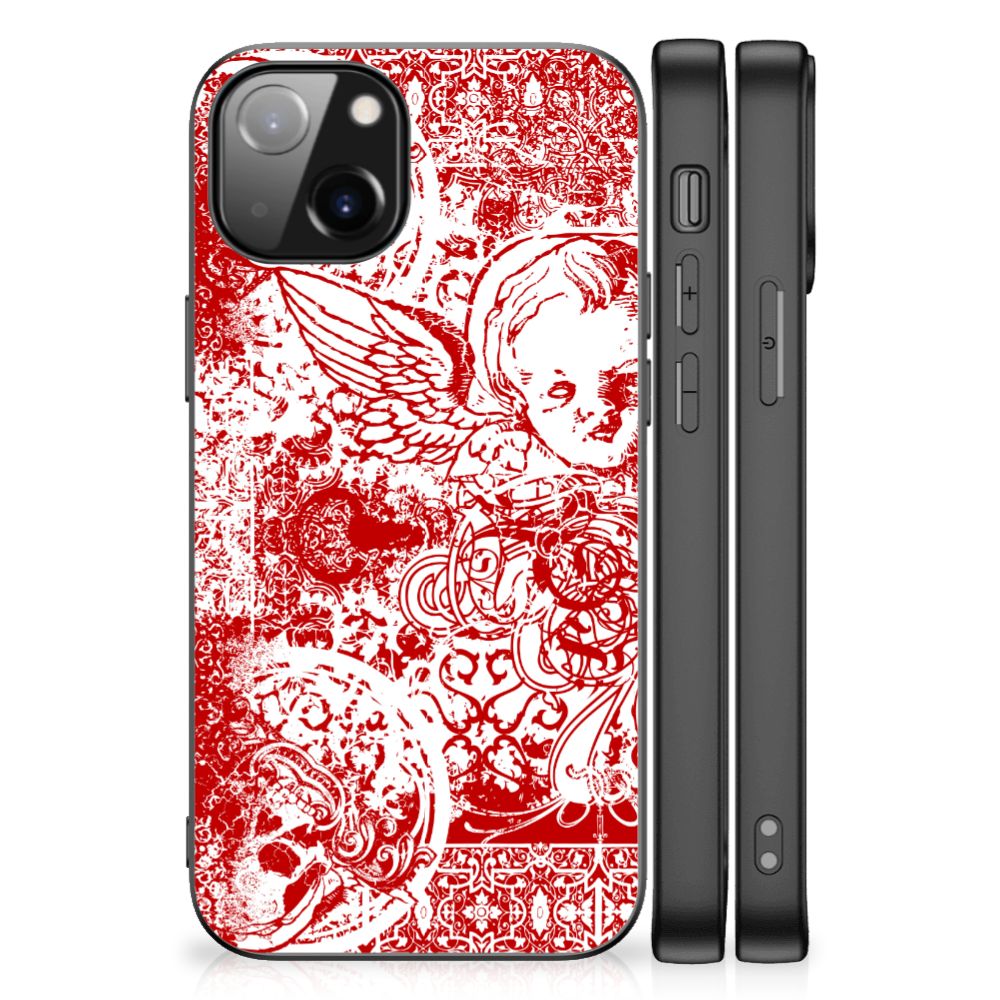 Telefoonhoesje Apple iPhone 13 Angel Skull Rood B2C Telecom