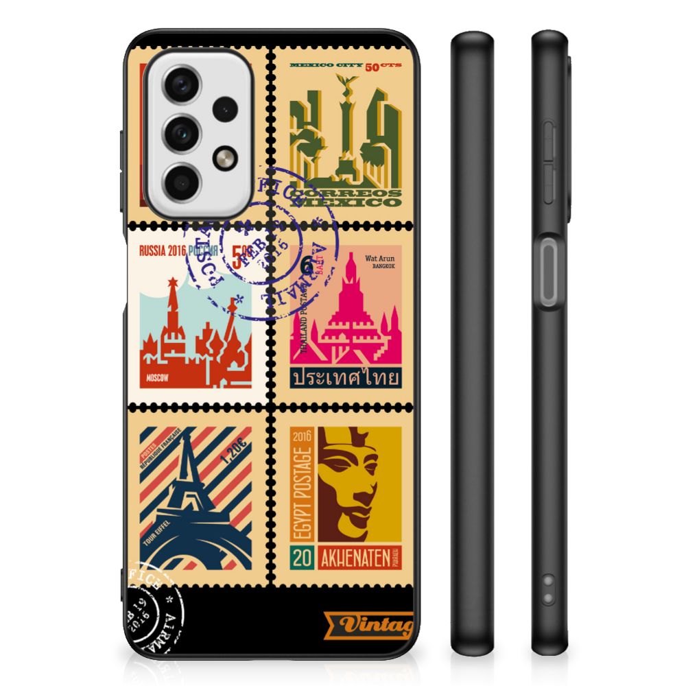 Samsung Galaxy A23 TPU Backcover Postzegels B2C Telecom