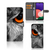 Samsung Galaxy A22 5G Telefoonhoesje met Pasjes Uil