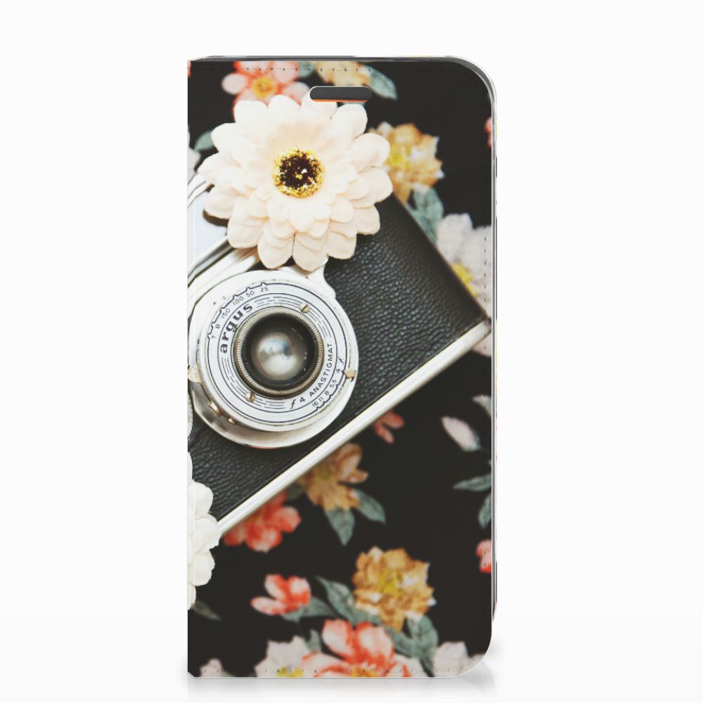 Motorola Moto E5 Play Stand Case Vintage Camera