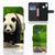 Honor 10 Lite Telefoonhoesje met Pasjes Panda