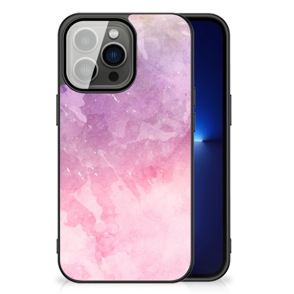 Kleurrijke Telefoonhoesje iPhone 13 Pro Pink Purple Paint B2C Telecom