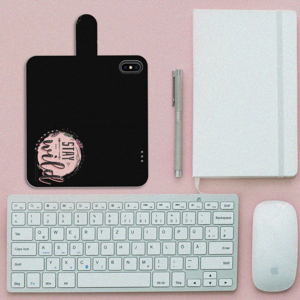 Apple iPhone X | Xs Leuk Hoesje Boho Stay Wild