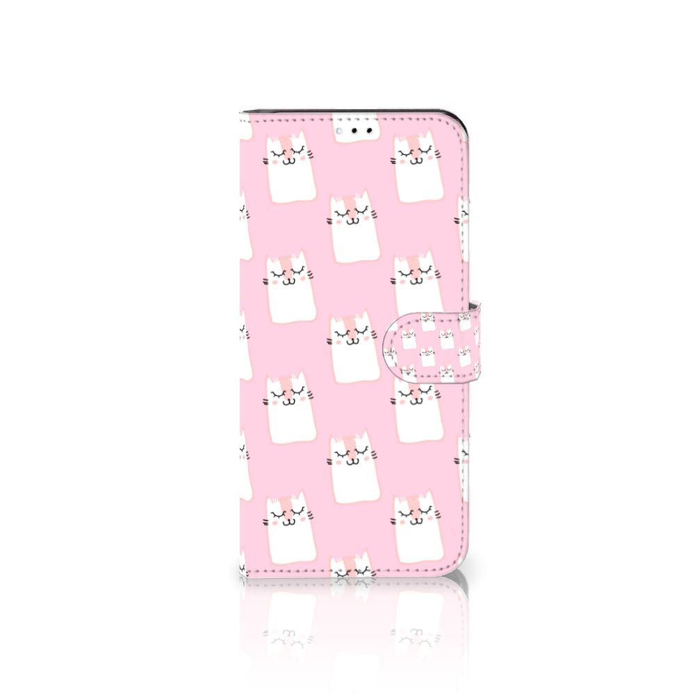 Samsung Galaxy A23 Telefoonhoesje met Pasjes Sleeping Cats