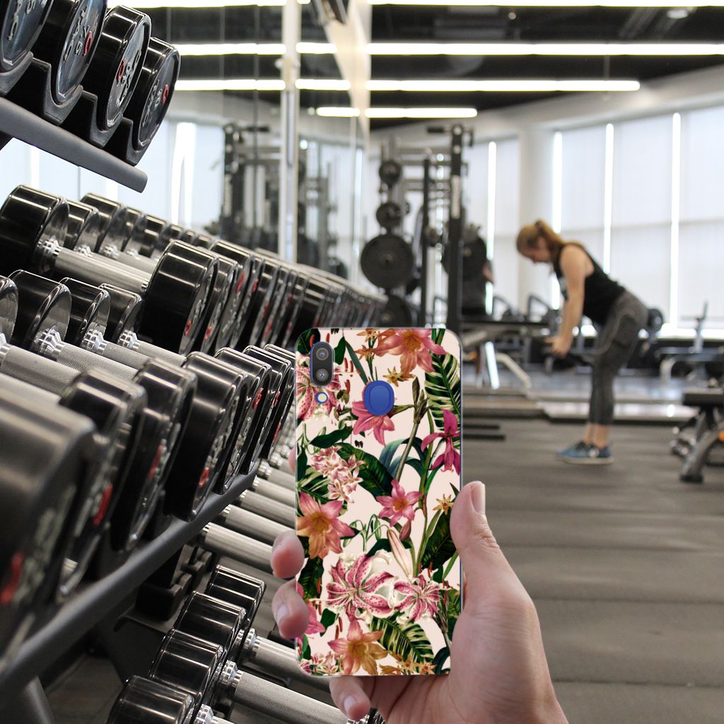 Samsung Galaxy M20 (Power) TPU Case Flowers