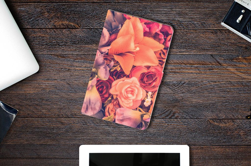 Samsung Galaxy Tab S6 Lite | S6 Lite (2022) Tablet Cover Bosje Bloemen