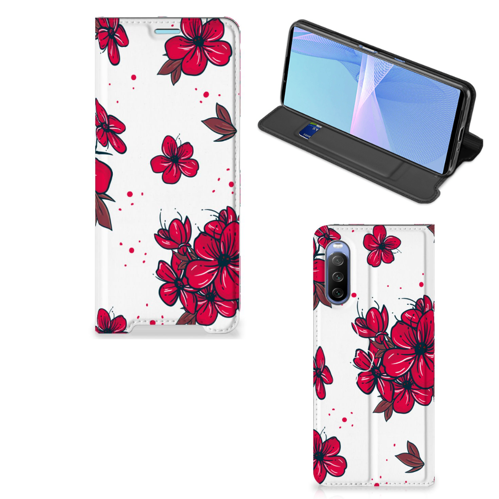 Sony Xperia 10 III Smart Cover Blossom Red - B2C Telecom