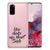 Samsung Galaxy S20 Siliconen hoesje met naam Heart Smile B2C Telecom