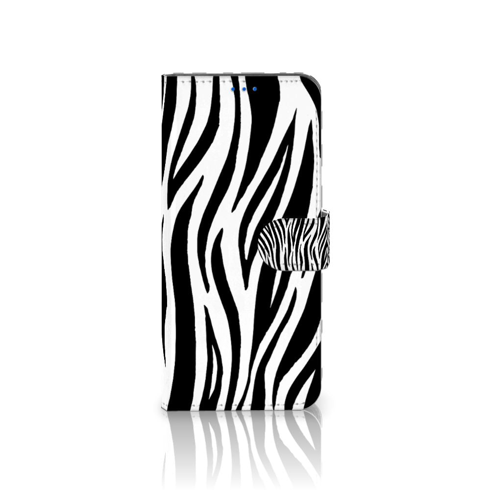 OPPO Reno 6 Pro Plus 5G Telefoonhoesje met Pasjes Zebra