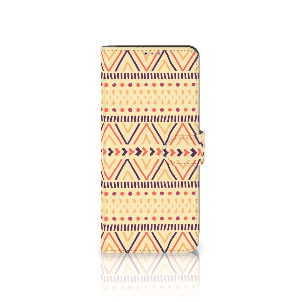 Motorola Moto G9 Plus Telefoon Hoesje Aztec Yellow