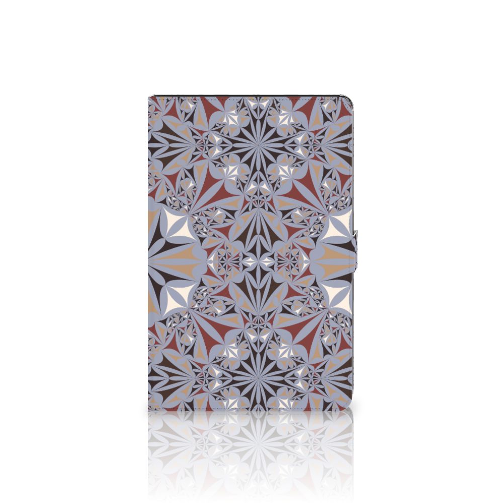 Lenovo Tab M10 Plus 3rd Gen 10.6 inch Leuk Tablet hoesje  Flower Tiles