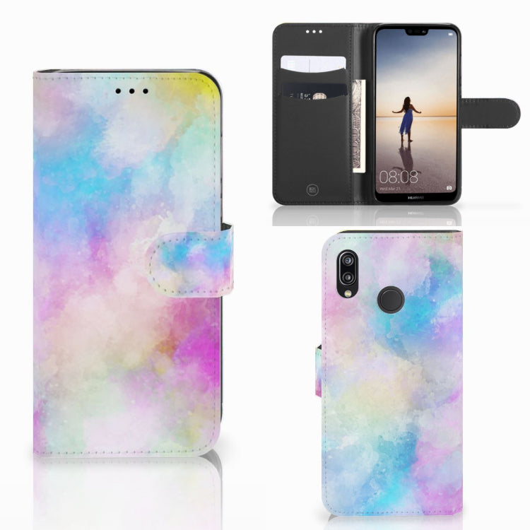 Hoesje Huawei P20 Lite Watercolor Light