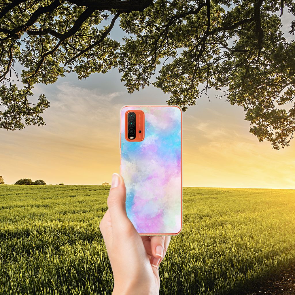 Hoesje maken Xiaomi Poco M3 Watercolor Light