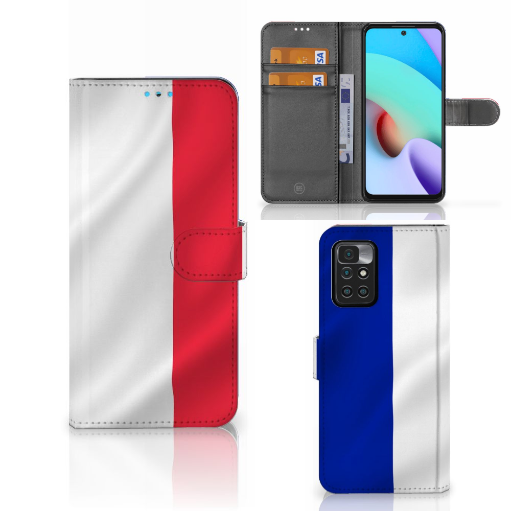 Xiaomi Redmi 10 Bookstyle Case Frankrijk