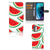 Motorola Moto G51 5G Book Cover Watermelons
