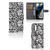 Motorola Moto G52 | Moto G82 Hoesje Black Flowers