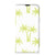 iPhone 14 Smart Cover Palmtrees met lichtgroene palmbomen op een witgrijze achtergrond 🌴