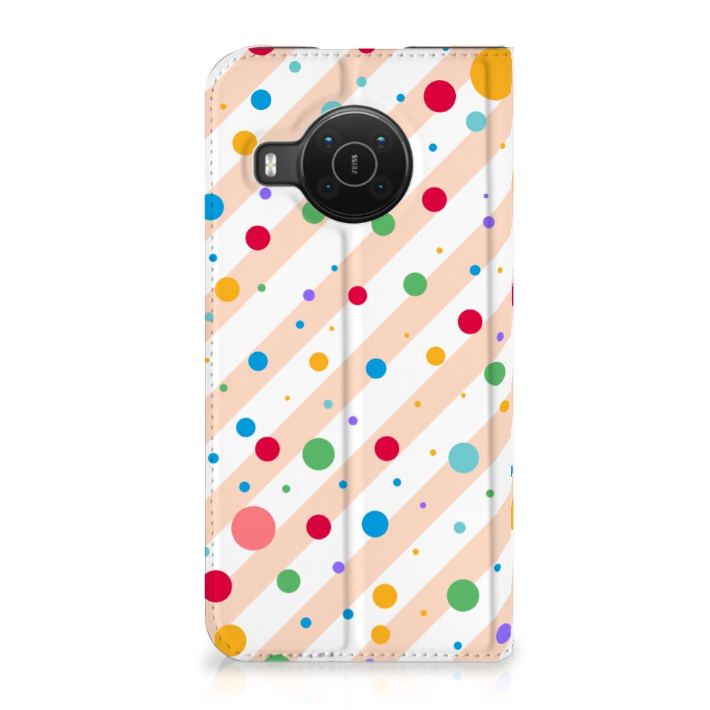 Nokia X20 | X10 Hoesje met Magneet Dots - B2C Telecom
