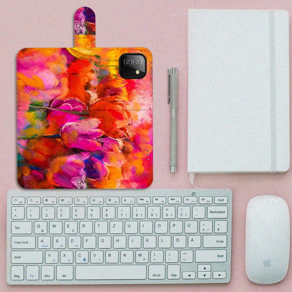 Hoesje Samsung Galaxy A03 Tulips