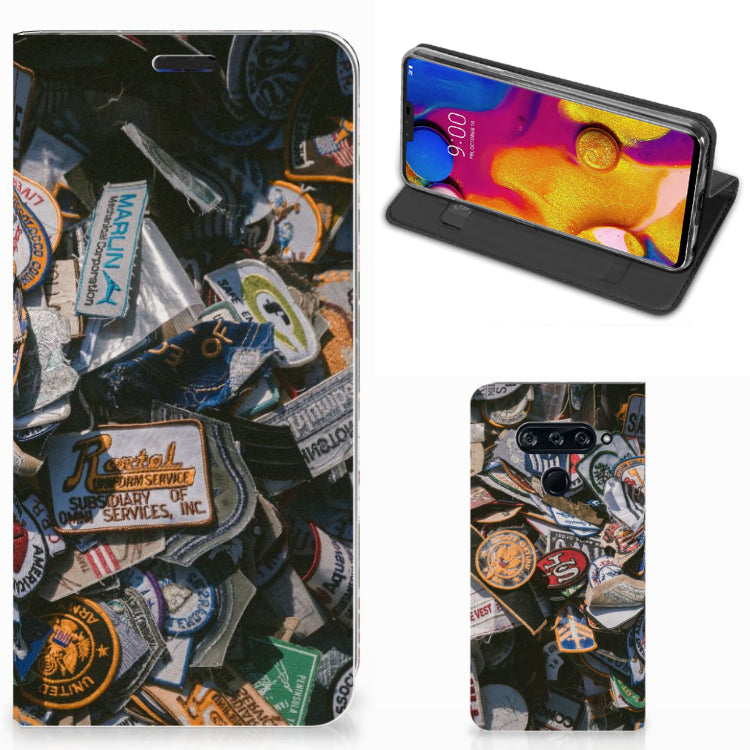 LG V40 Thinq Stand Case Badges