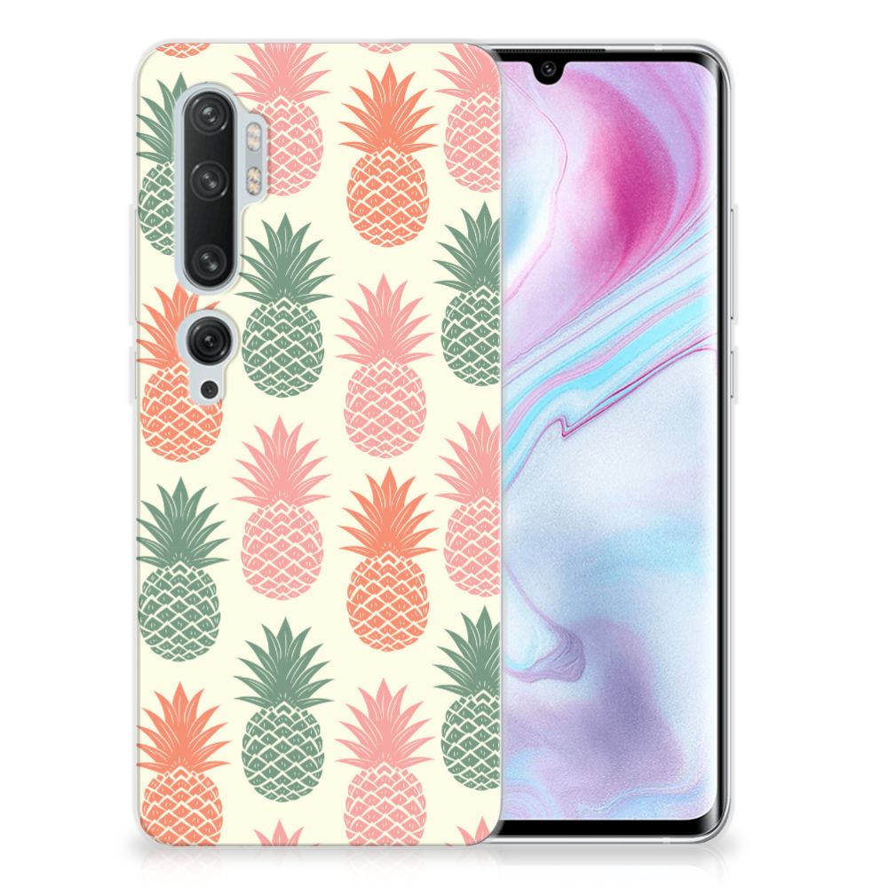 Xiaomi Mi Note 10 Pro Siliconen Case Ananas B2C Telecom