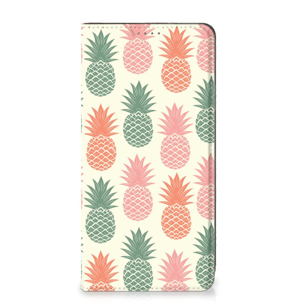 Nokia G22 Flip Style Cover Ananas