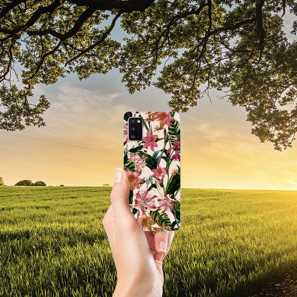 Samsung Galaxy A41 TPU Case Flowers B2C Telecom