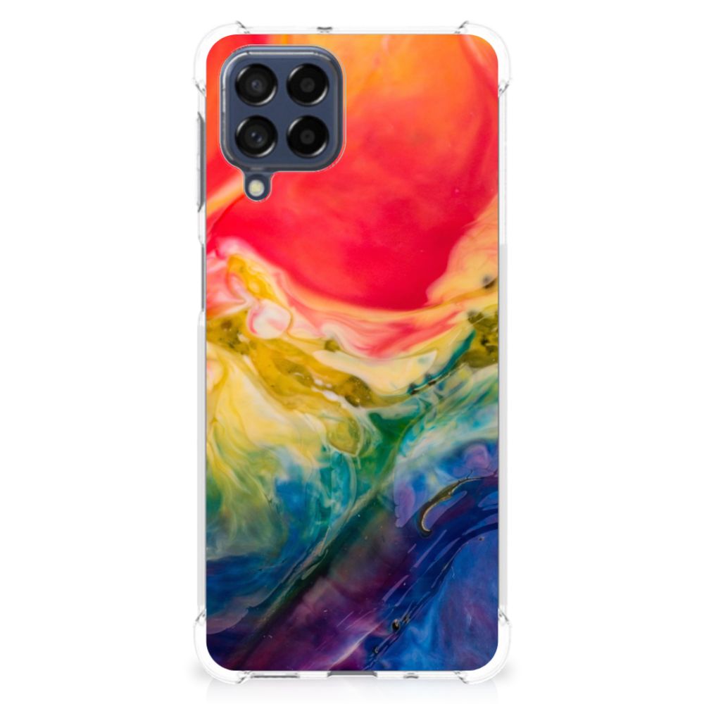 Back Cover Samsung Galaxy M53 Watercolor Dark