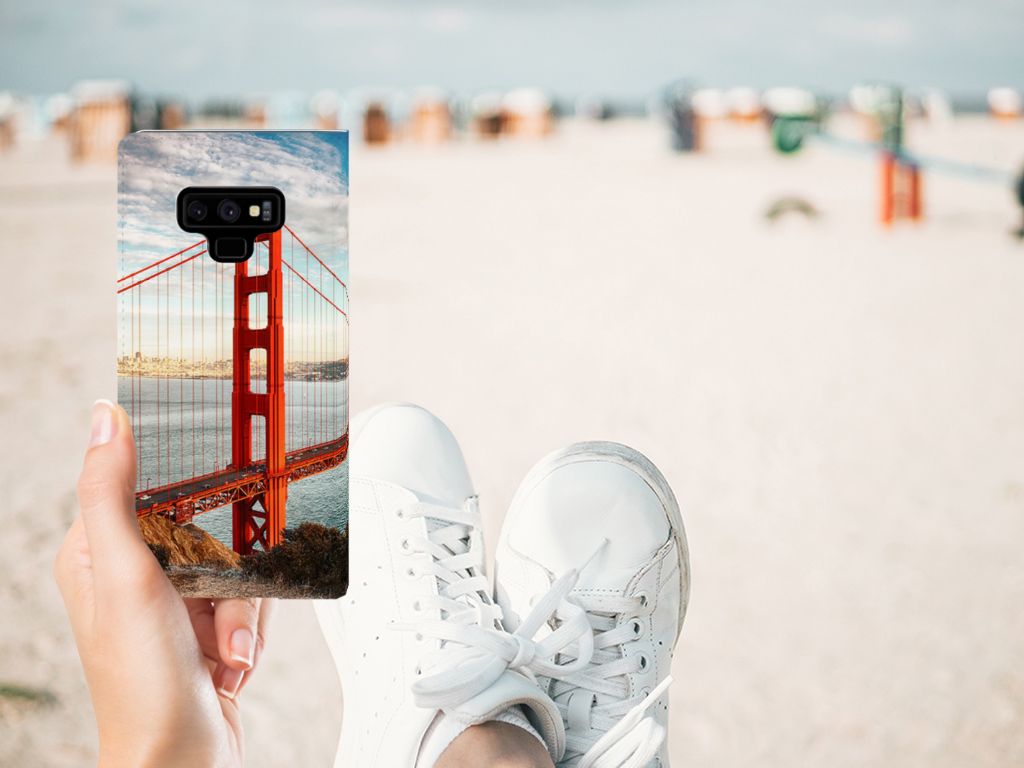 Samsung Galaxy Note 9 Book Cover Golden Gate Bridge