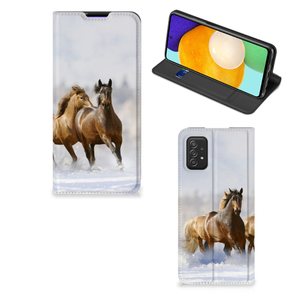 Samsung Galaxy A03s Hoesje maken Paarden