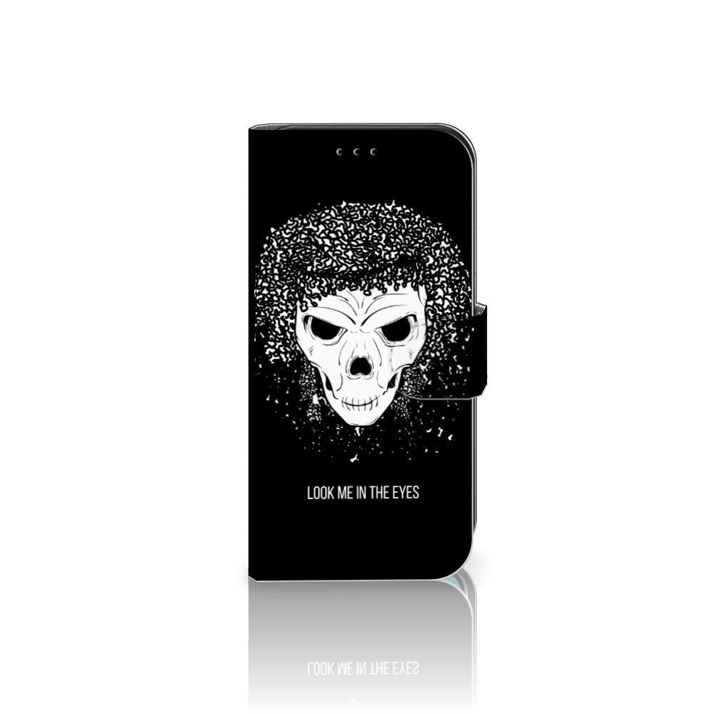 Telefoonhoesje met Naam Apple iPhone 11 Pro Skull Hair